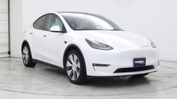 TESLA MODEL Y 2021 5YJYGDEE6MF246679 image